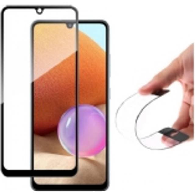 Wozinsky Full Cover Flexi Nano glasfilm hærdet glas med ramme Samsung Galaxy A42 5G transparent