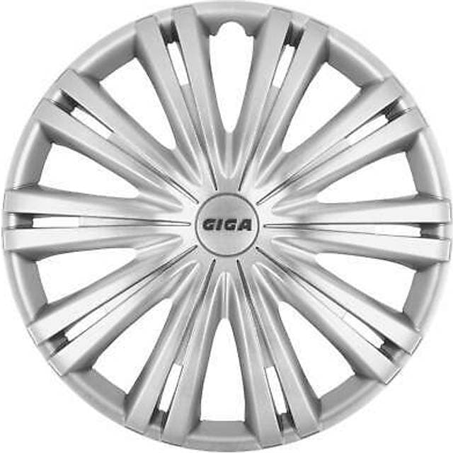 Autostyle Hjulkapsler Giga 16-tommer 4stk Silver