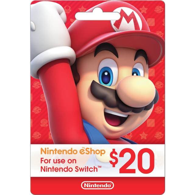 Nintendo Gift Card 20 USD