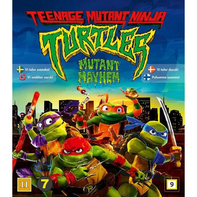 Teenage Mutant Ninja Turtles: Mutant Mayhem Blu-Ray