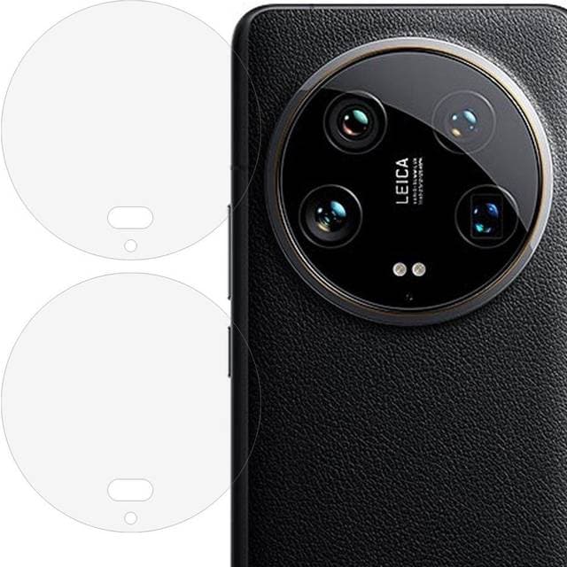 MAULUND Xiaomi 14 Ultra Kameralinse Beskyttelsesglas 2-Pak Gennemsigtig