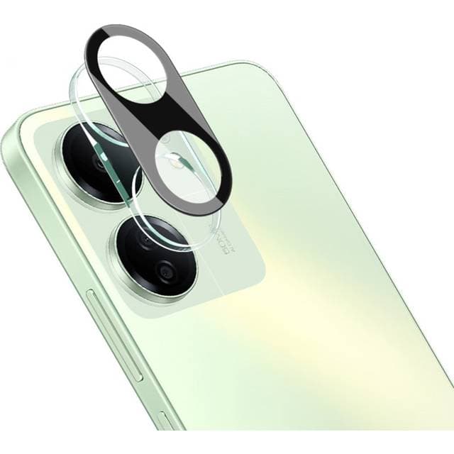 Imak Xiaomi Poco C65 Remi 13C Beskyttelsesglas til Kameralinse Sort