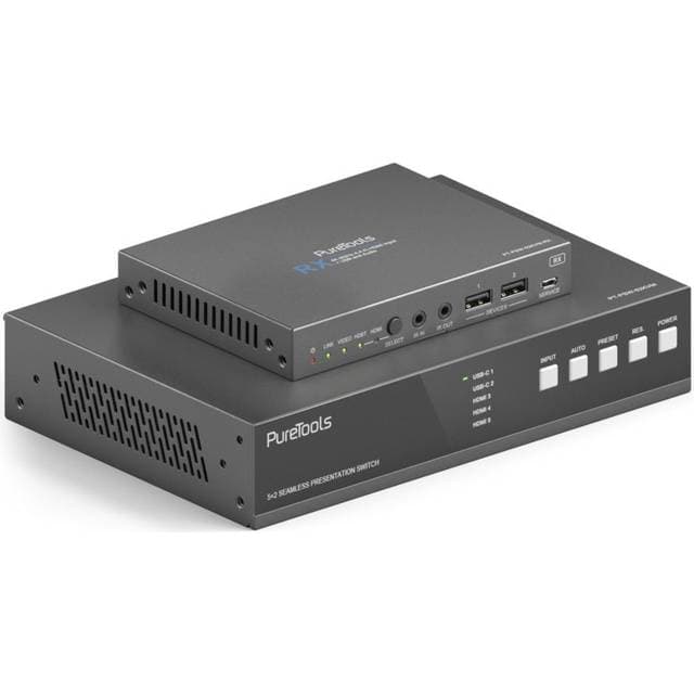 PureLink PT-PSW-52KVM 18Gbps USB-C KVM Switcher