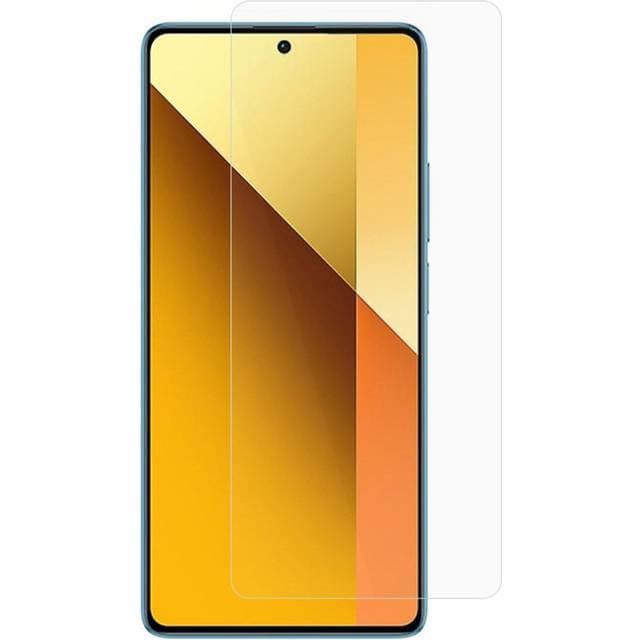MAULUND Xiaomi Redmi Note 13 5G Arc Edge Hærdet Glas Skærmbeskyttelse Case Friendly Gennemsigtig