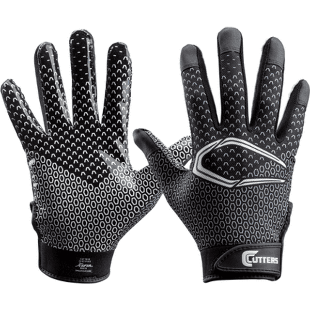 Cutters Game Day Receiver Glvs Fade Adult S M