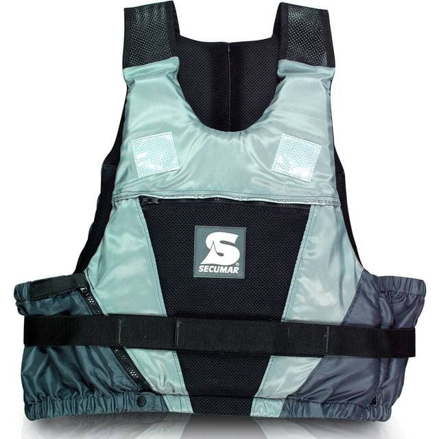 Secumar Svømmevest JUMP 30-40 kg. grå sort 90-120 kg