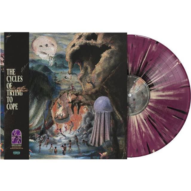 Like Moths To Flames LP The Cycles Of Trying To Cope Unisex Standard (Vinyl)