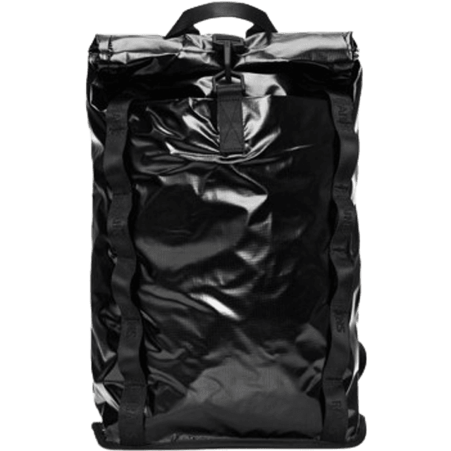 Rains Sibu Rolltop Backpack - Black