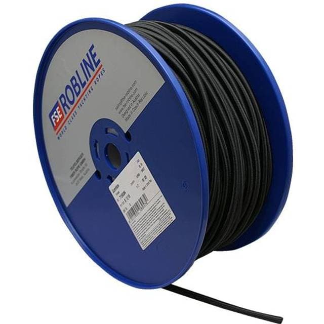 Robline Snor, Shockcord, Elastik, Sort (4mm/200m) 1stk