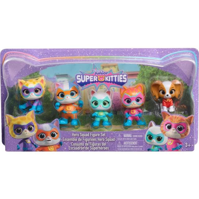 Just Play Disney Junior Super Kitties Hero Squad 5-pack