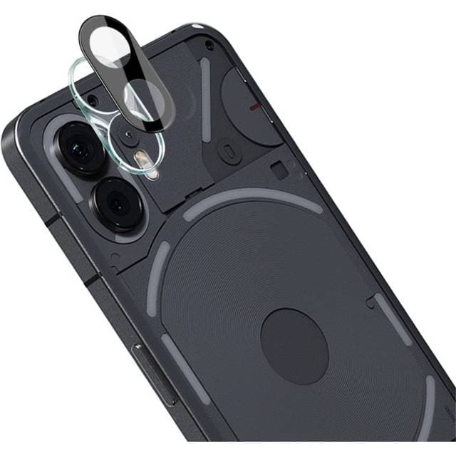 MAULUND Nothing Phone 2 IMAK Beskyttelsesglas til Kameralinse Gennemsigtig Sort
