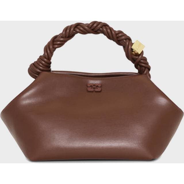 Ganni Bou Bag Small Håndtaske Chocolate Fondant One Size