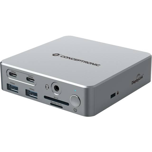 Conceptronic DONN25G Dockingstation USB 3.2 Gen 2 Type-C