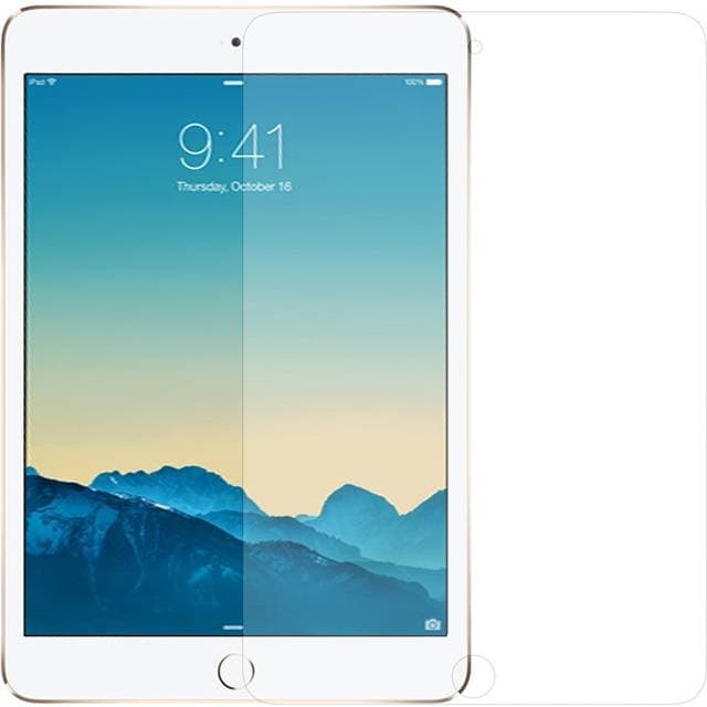 MAULUND iPad Mini 3 2 1 Arc Edge Hærdet Glas Skærmbeskyttelse Gennemsigtig