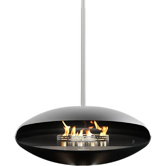 Decoflame Espoo Lofthængt Biopejs Bundplade: Rustfri Børstet Stål