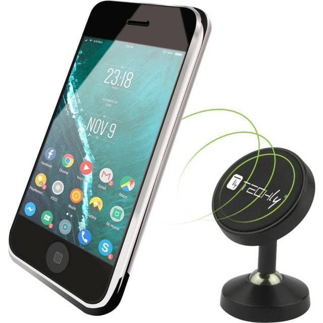 Techly Magnetholder For Mobile Phone Tablet With Adhesive Base