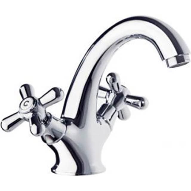 Hill Ceramic Kakel Remy Violet Blank Tvättställsblandare 8x23 cm