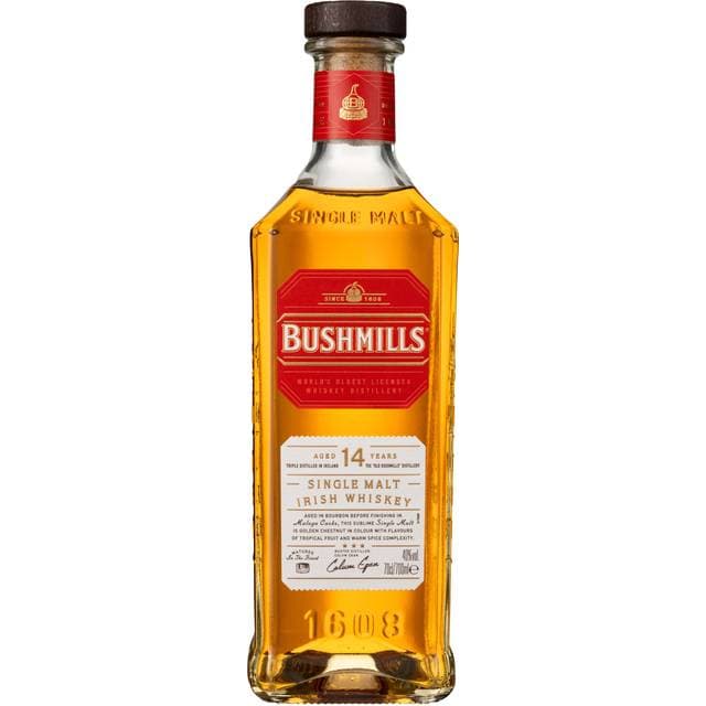 Bushmills 14 Year Old Single Malt Whiskey 70cl