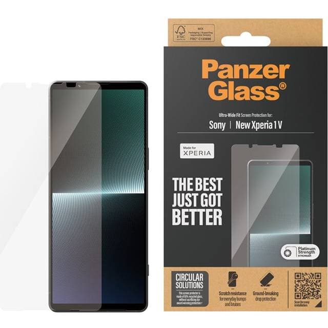 PanzerGlass Ultra Wide Fit Screen Protector for Sony Xperia 1 VI