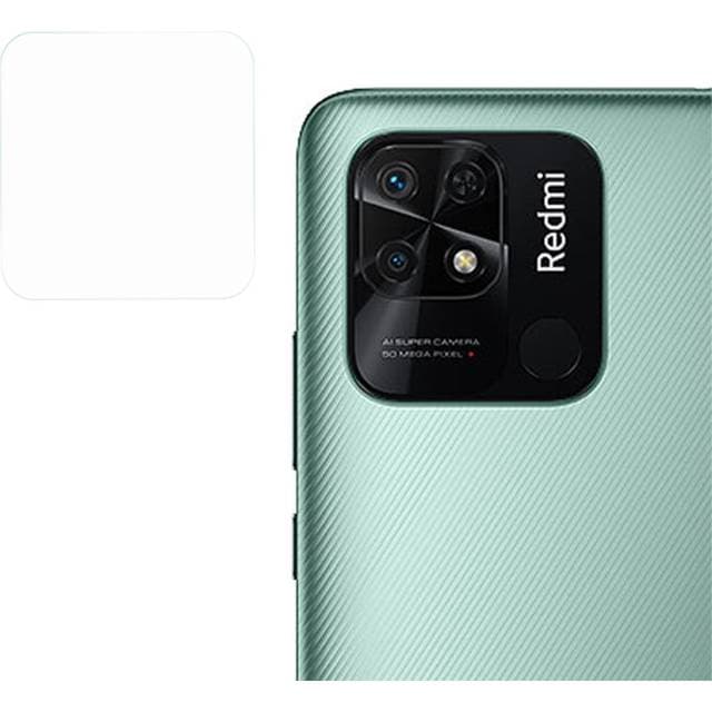 MAULUND Xiaomi Redmi 10C Beskyttelsesglas til Kameralinse Gennemsigtig