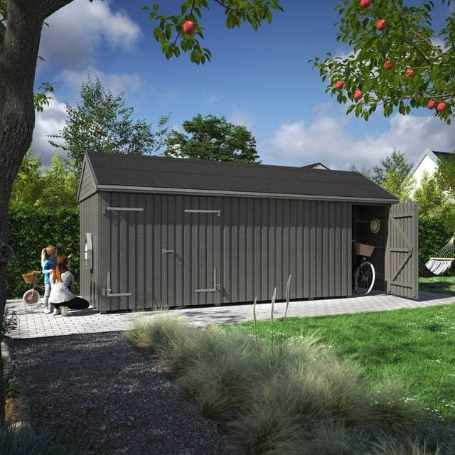 Plus Multihavehus 3 Moduler Enkeltdør Dobbeltdør 234x280x626 cm (Areal )