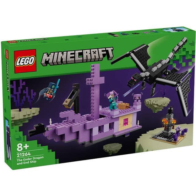 LEGO Minecraft Ender-dragen og End-skibet 21264