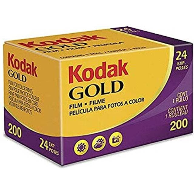 Kodak 603 3955 Gold 200 Color 35mm Negative Film ISO 200 24-Exposures