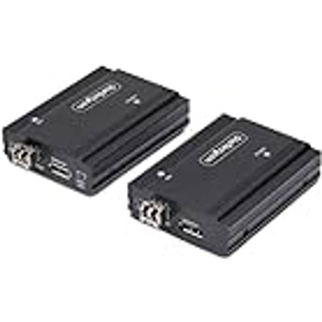 StarTech DisplayPort KVM Console Extender Over Fiber Optic 4K 60Hz