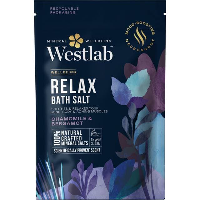 Westlab Relax Bath Salt Chamomile Bergamot 1 KG