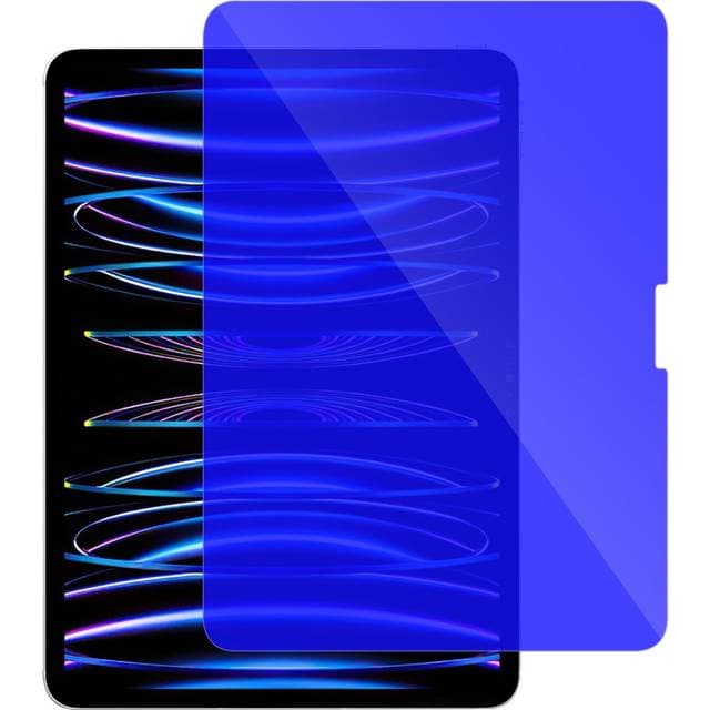 MAULUND iPad Pro 11" 2024 Hærdet Glas Skærmbeskyttelse m. Anti Blue Light Gennemsigtig
