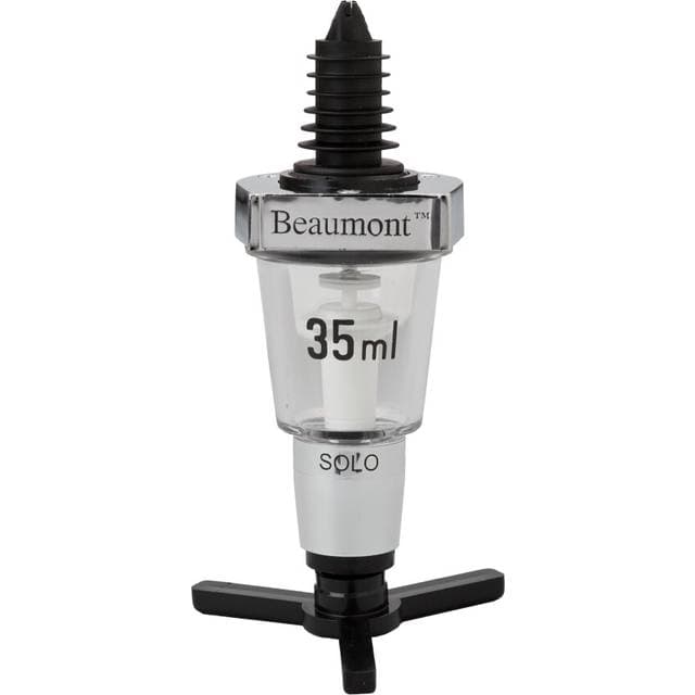 Beaumont Klassisk Chrome Spiritus Mål 35ml 70 cl