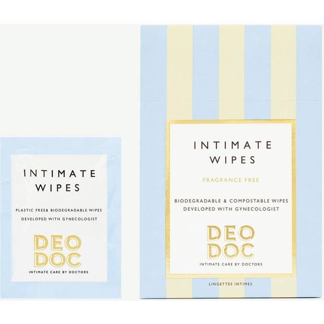 DeoDoc Intimate Wipes Fragrance Free 10 pcs