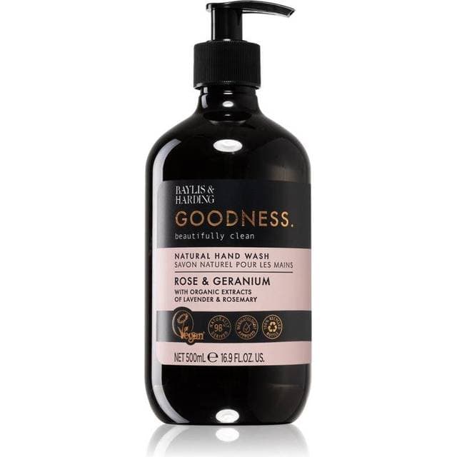 Baylis & Harding Goodness Hand Wash Rose & Geranium 500ml