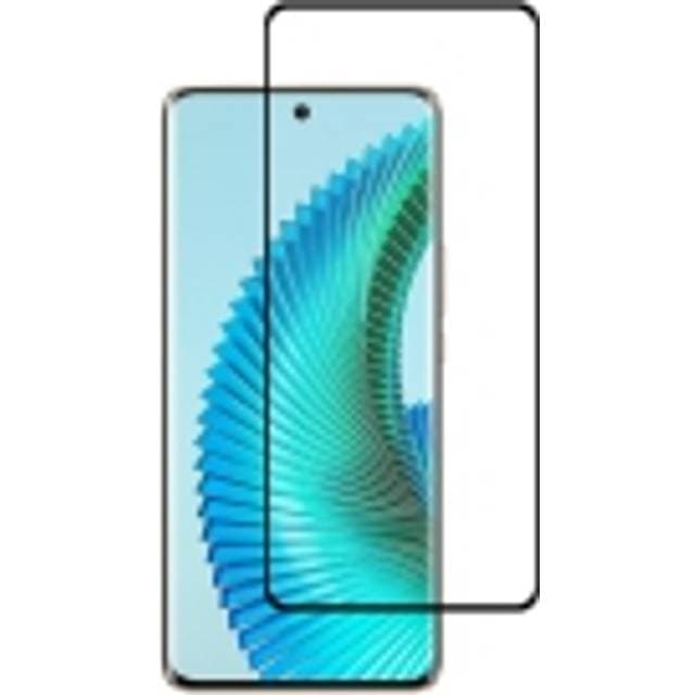 Screenor Skærmbeskytter for mobiltelefon fuldt omslag glas rammefarve sort for Honor Magic 6 Lite