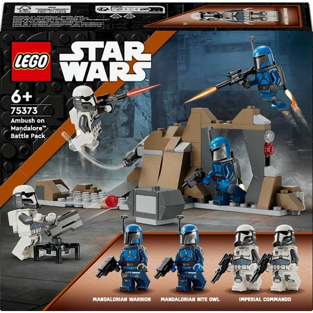 LEGO Star Wars Battle Pack med bagholdet på Mandalore 75373