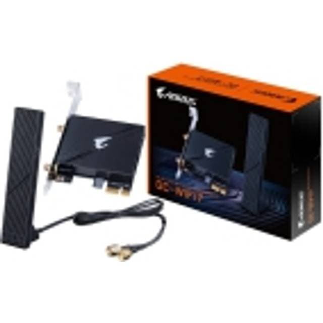 Gigabyte Aorus GC-WIFI7 Netværksadapter PCIe 802.11ax, Bluetooth 5.3, Wi-Fi 7