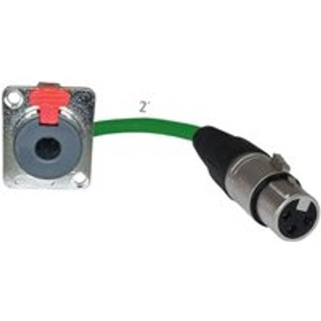 MCSproaudio Floor Stage Box Panel Mount Pigtail Drop