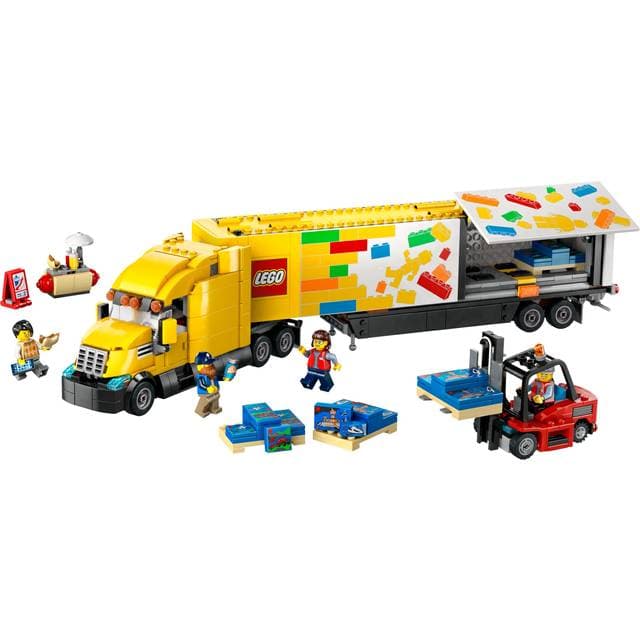 LEGO City Yellow Delivery Truck 60440