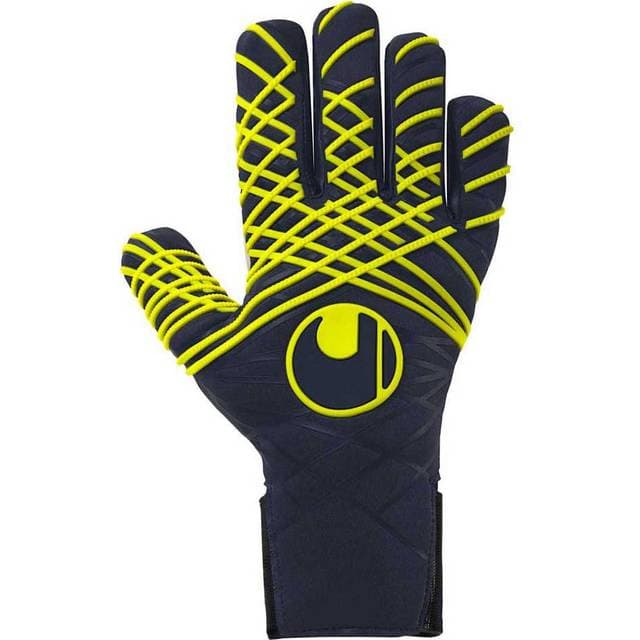Uhlsport Målmandshandske Prediction Absolutgrip HN Fit Navy Hvid Gul