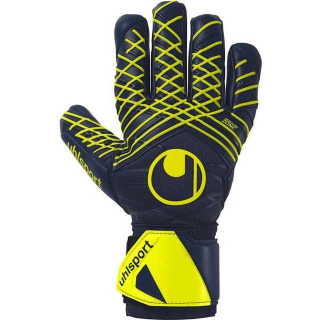 Uhlsport Prediction Supersoft Målmandshandske Navy Hvid Gul