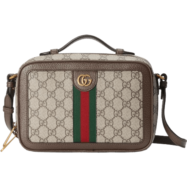 Gucci Ophidia Small Crossbody Bag - Beige/Ebony