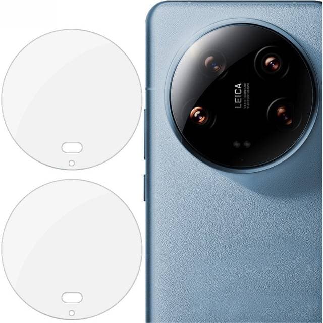 MAULUND Xiaomi 14 Ultra IMAK Beskyttelsesglas til Kameralinse 2 stk. Gennemsigtig