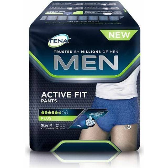 TENA Men Active Fit Pants M 9-pak