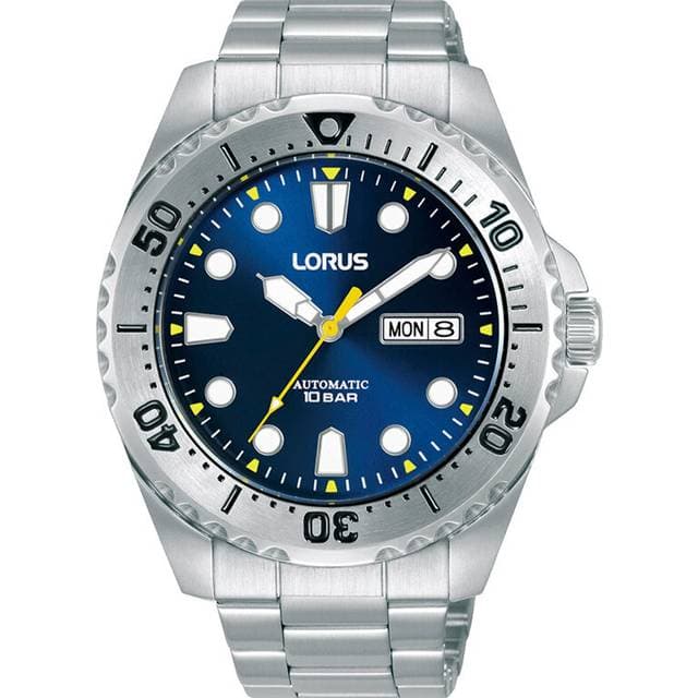 Lorus Automatic RL473BX9 Herre 44 mm Analog Automatisk Mineralglas Blue 22 mm