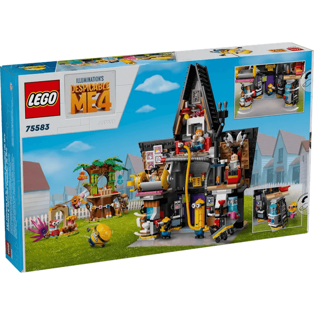LEGO Despicable Me 4 Minions & Gru's Family Mansion 75583