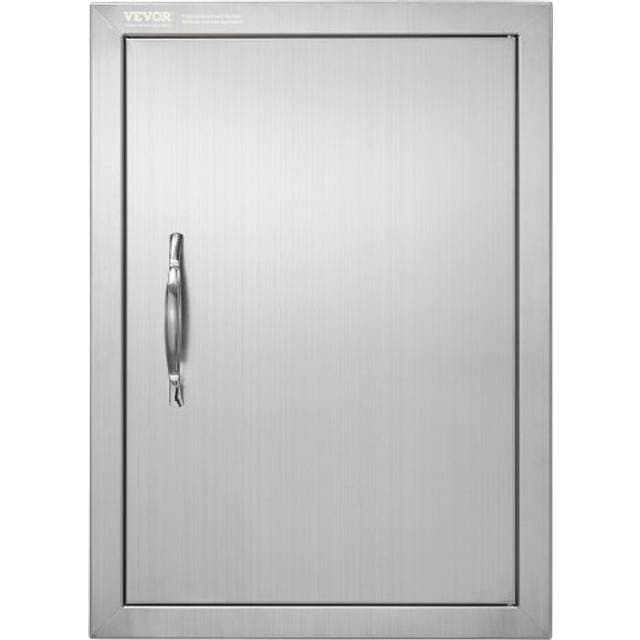 VEVOR BBQ Adgangsdør 407x559 mm Rustfri Stål