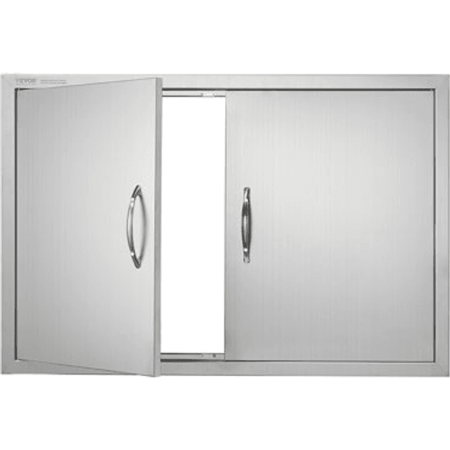 VEVOR BBQ Adgangsdør 915x610 mm Dobbelt Udendørs