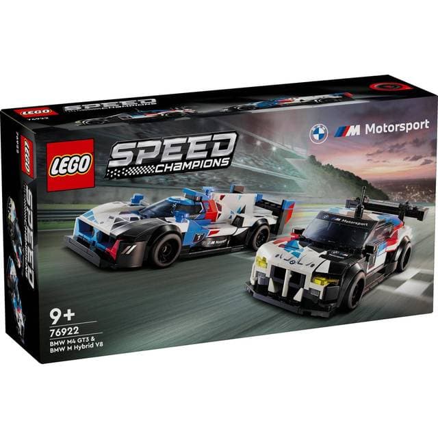 LEGO Speed Champions BMW M4 GT3 & BMW M Hybrid V8 Race Car 76922