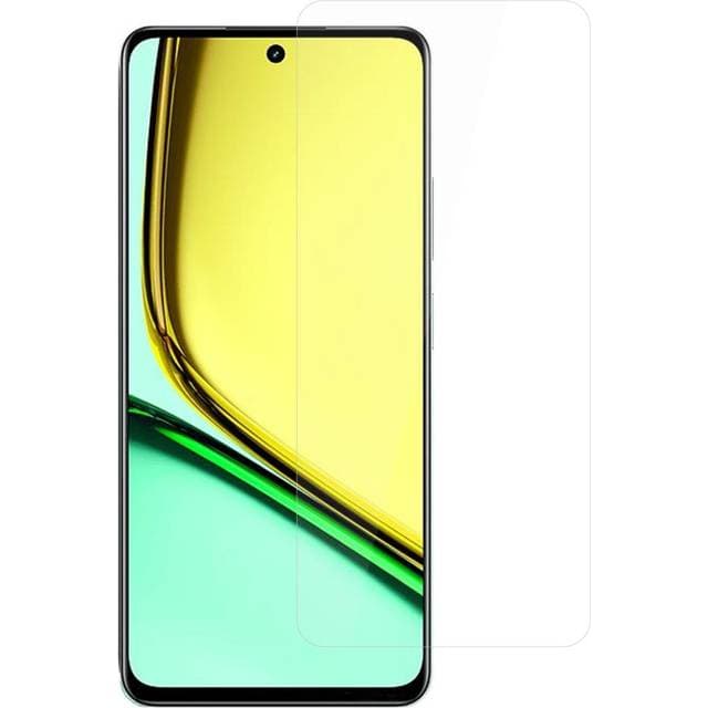 MAULUND Realme C67 Arc Edge Hærdet Glas Case Friendly