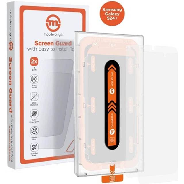 Mobile Origin Screen Guard Skærmbeskyttelse t/Samsung Galaxy S24 m/Applikator 9H